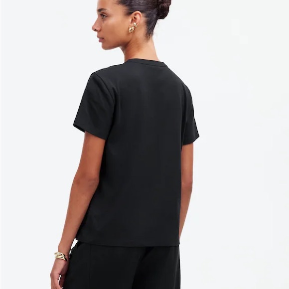 Madewell Black Short Sleeve Tee - Picture 2 of 6